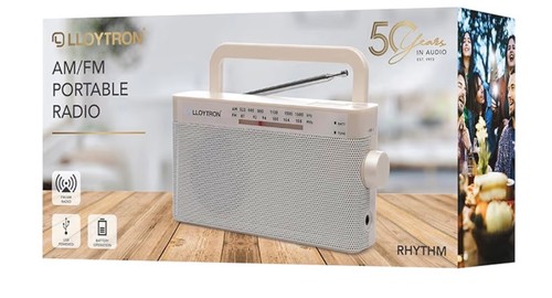 Lloytron rhythm portable - rhythm, am/fm