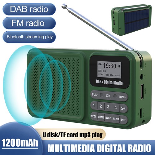 Portable dab - portable, digital