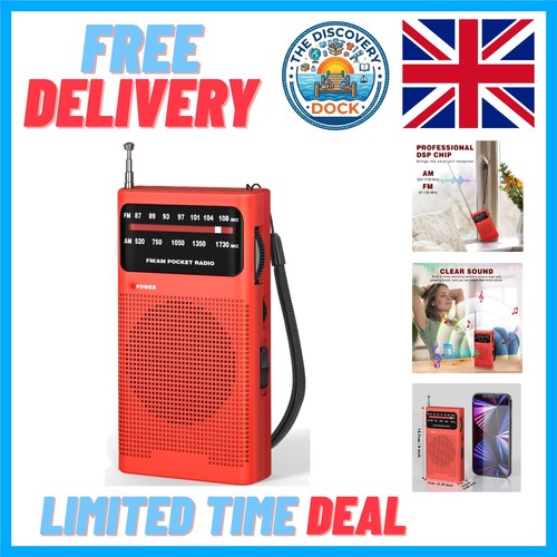 Compact portable radio - portable, am/fm