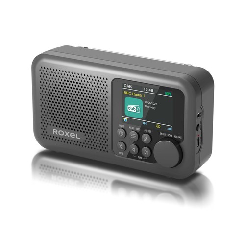 Roxel portable dab - dab/dab+, &