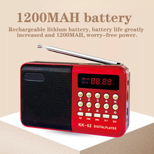 Mini Portable FM Radio LCD